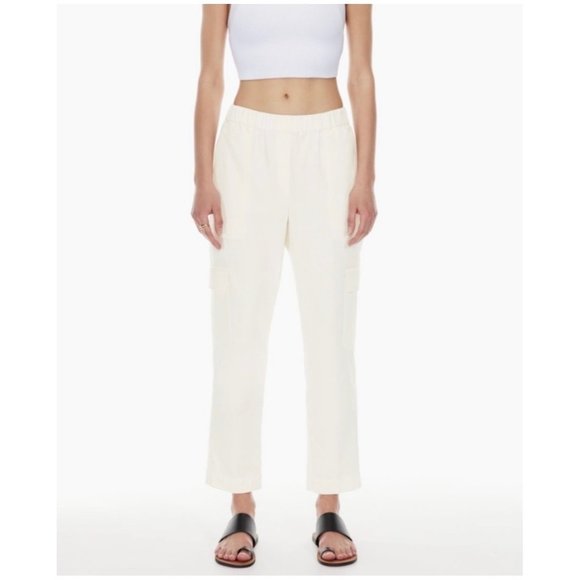 Aritzia Babaton Titan Pants Cream 8 - Picture 11 of 11